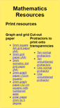 Mobile Screenshot of maths.prideaux.id.au